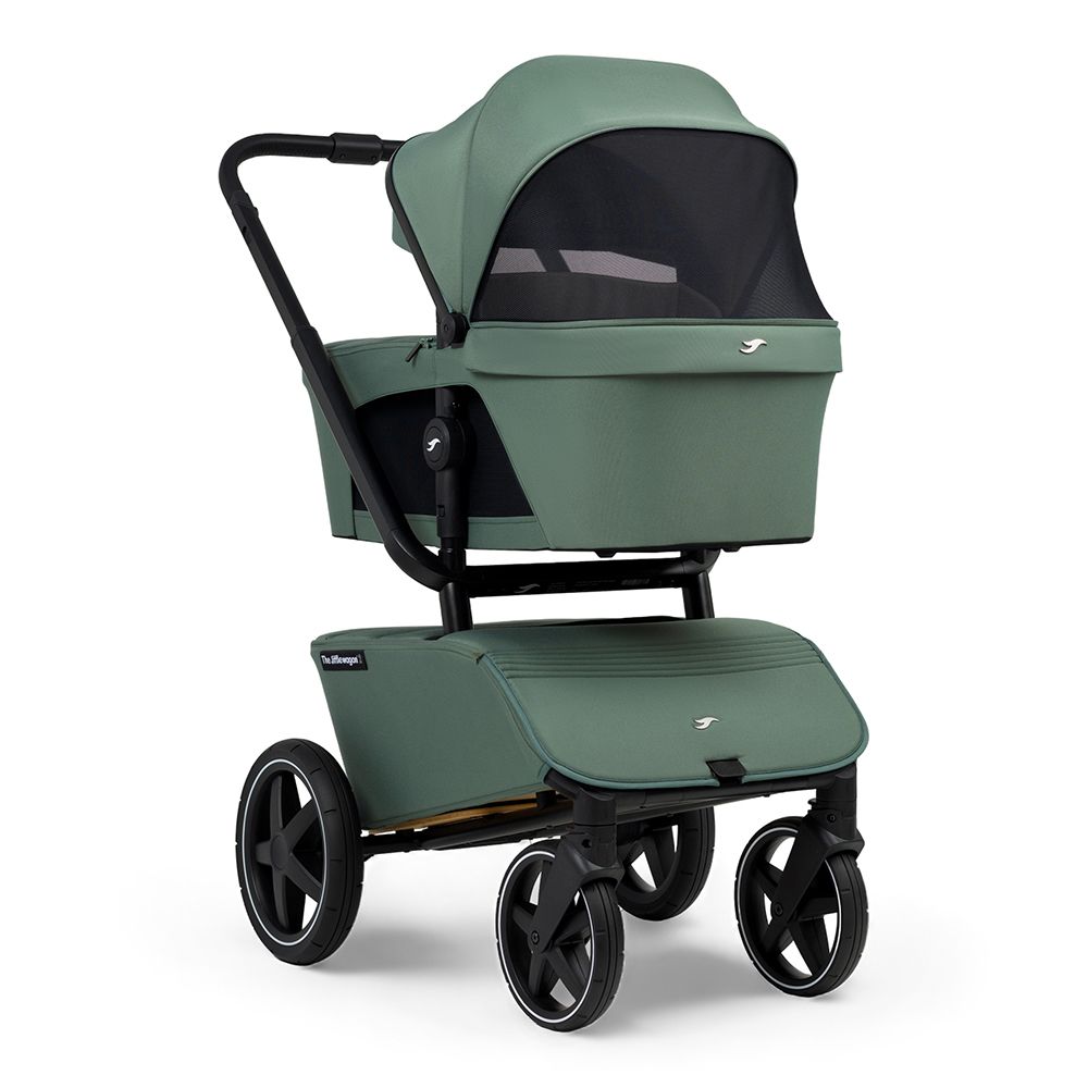 The Jiffle Wagon 2 Stroller Set Pine