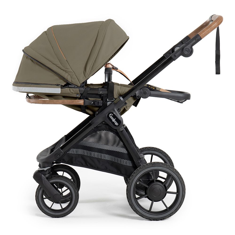 Emmaljunga Sento Pro Ergo+ Stroller 2025 Outdoor Olive