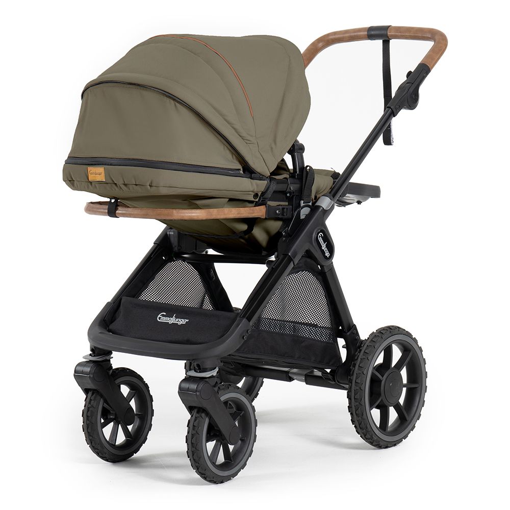 Emmaljunga Sento Pro Ergo+ Stroller 2025 Outdoor Olive