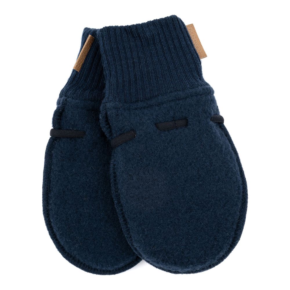 Варежки из шерсти мериноса Mikk-Line Blue Nights