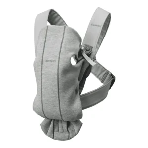 BabyBjörn Mini Baby Carrier (3D Jersey) Light Grey