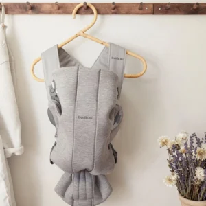 Рюкзак-кенгуру BabyBjörn Mini 3D Jersey Light Grey