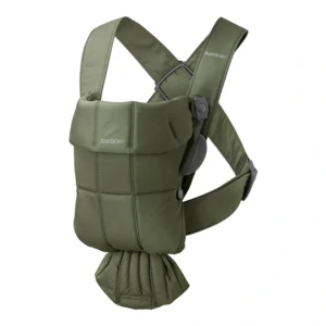 BabyBjörn Mini Baby Carrier (Woven) Dark Green