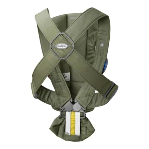BabyBjörn Mini Baby Carrier (Woven) Dark Green