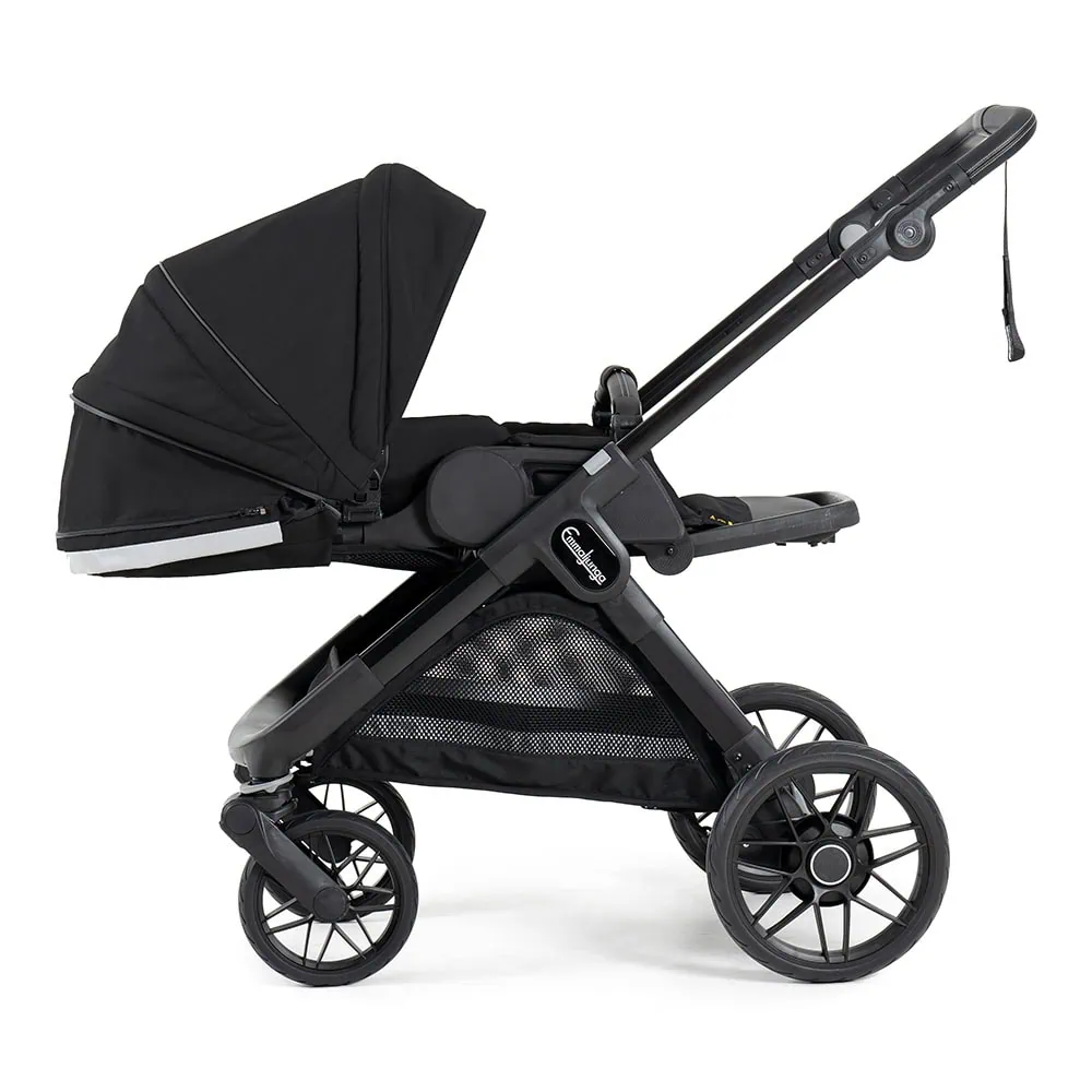 Emmaljunga Sento Max Flat+ Stroller 2025 Urban Black