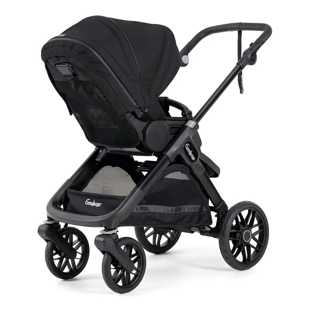 Emmaljunga Sento Max Flat+ Stroller 2025 Urban Black