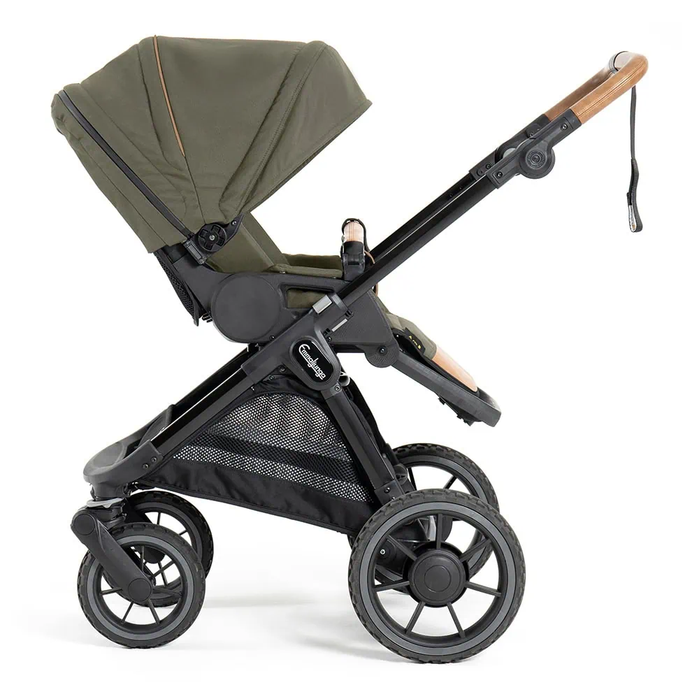 jalutuskaru-emmaljunga-sento-pro-flat-outdoor-olive-04 Прогулочная коляска Emmaljunga Sento Pro Flat+ 2025 Outdoor Olive