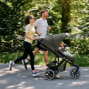 ABC Design Salsa 5 Run Jogging Stroller Avocado