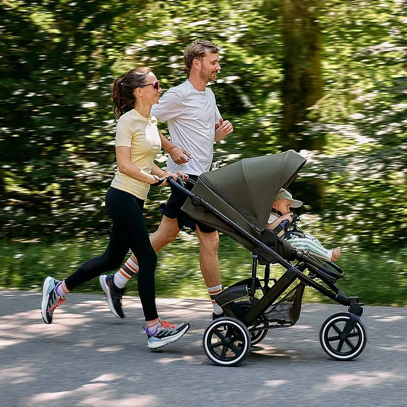 ABC Design Salsa 5 Run Jogging Stroller Avocado
