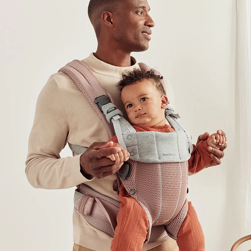 BabyBjörn Harmony Baby Carrier Dusty Pink