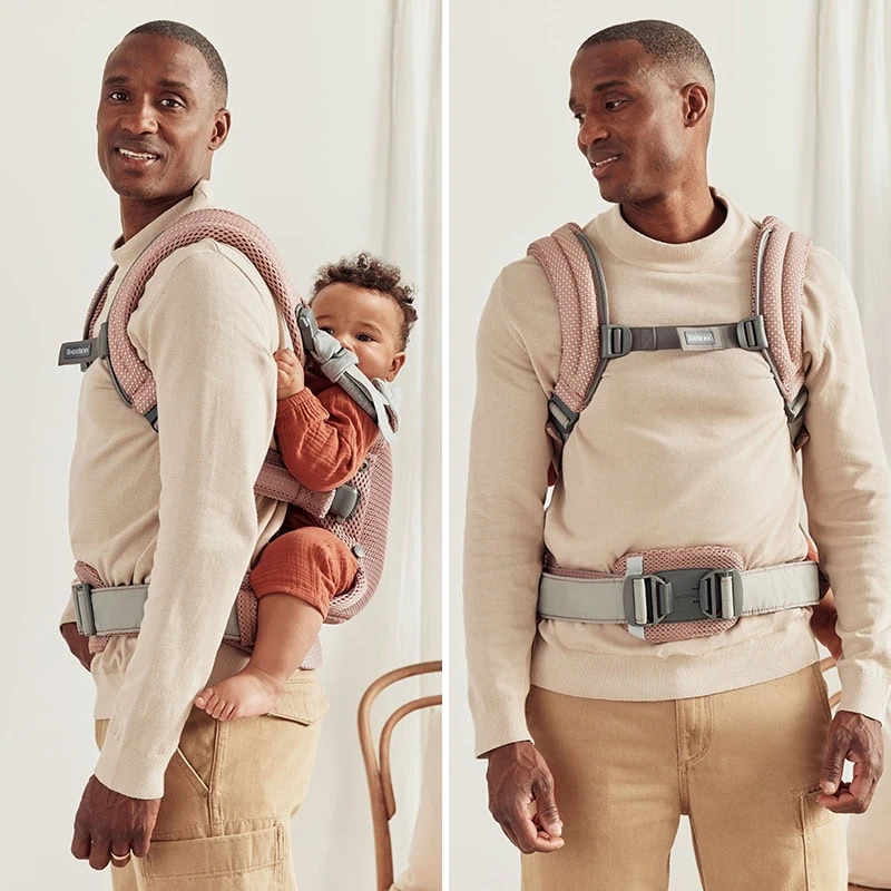 BabyBjörn Harmony Baby Carrier Dusty Pink