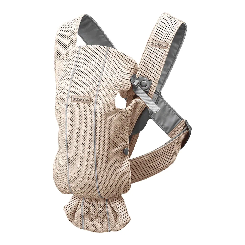 BabyBjörn Mini Baby Carrier (3D Mesh) Pearly Pink
