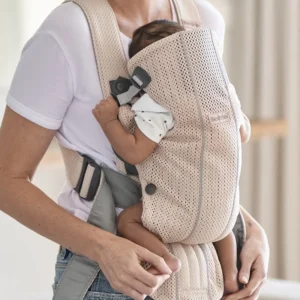BabyBjörn Mini Baby Carrier (3D Mesh) Pearly Pink