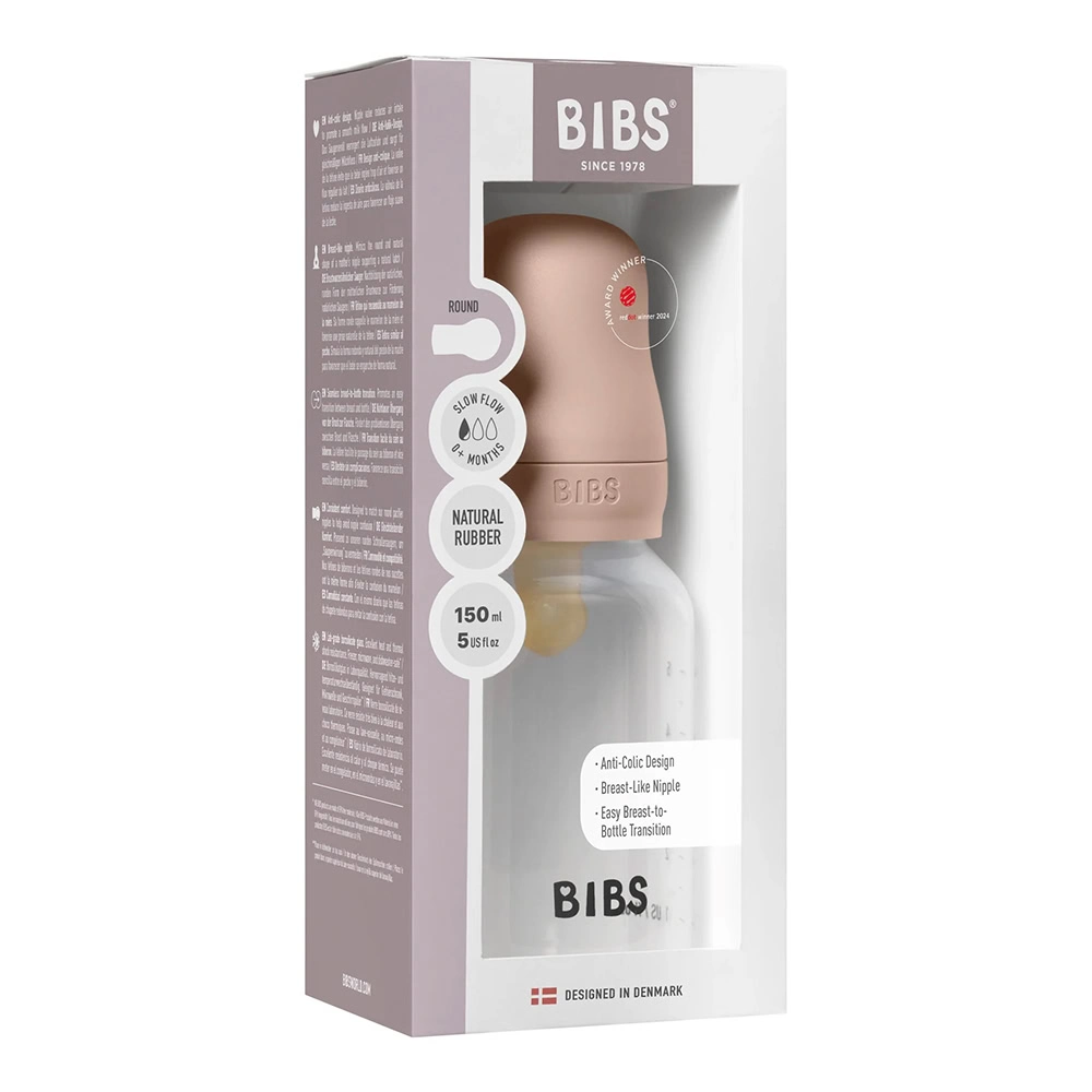 lutipudel-bibs-150ml-blush-04 Бутылочка BIBS 150 мл Blush