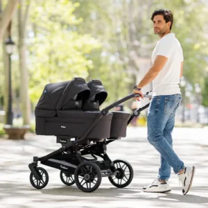 Emmaljunga Double Sento Pram 2025 Urban Graphite