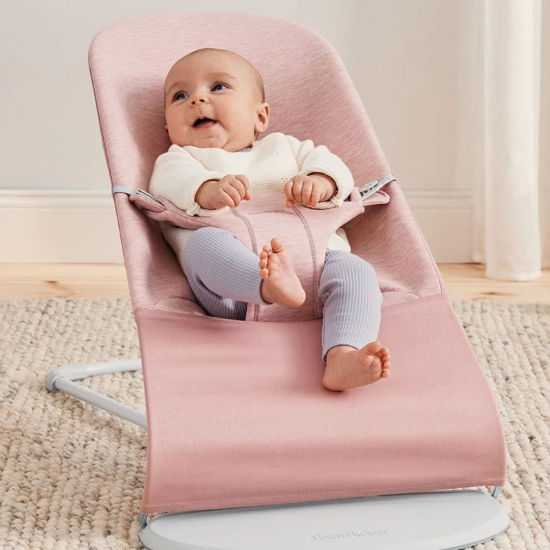 BabyBjörn Bliss Bouncer (3D Jersey) Light Pink