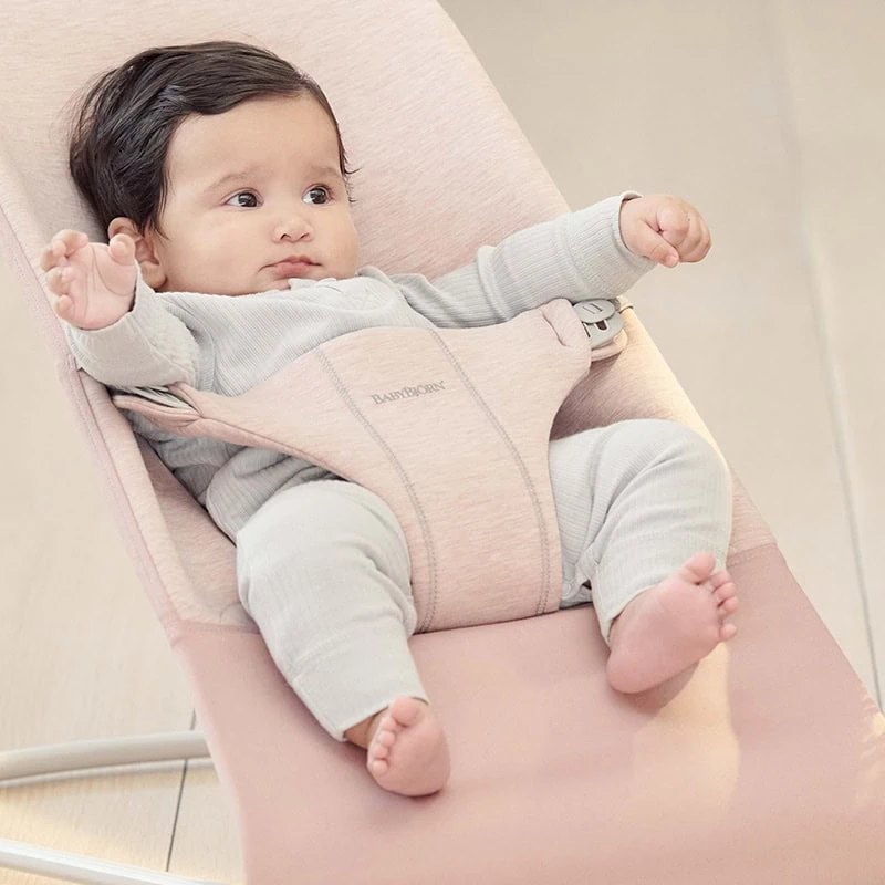 BabyBjörn Bliss Bouncer (3D Jersey) Light Pink