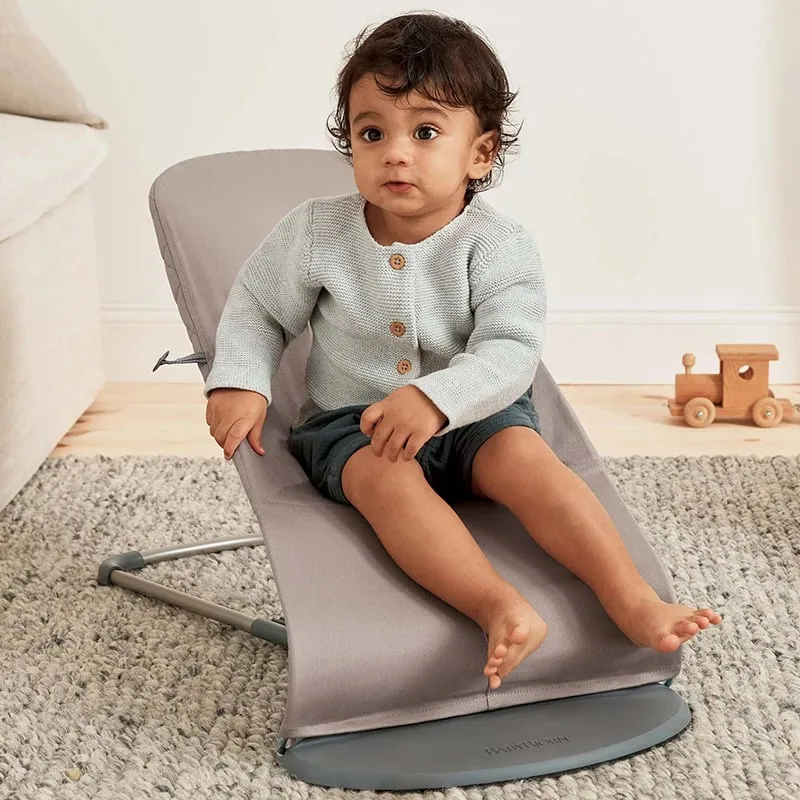 BabyBjörn Bliss Bouncer (Woven Classic) Sand Grey