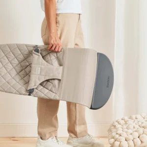 BabyBjörn Bliss Bouncer (Woven Classic) Sand Grey