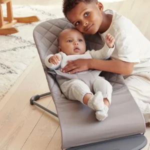 BabyBjörn Bliss Bouncer (Woven Classic) Sand Grey