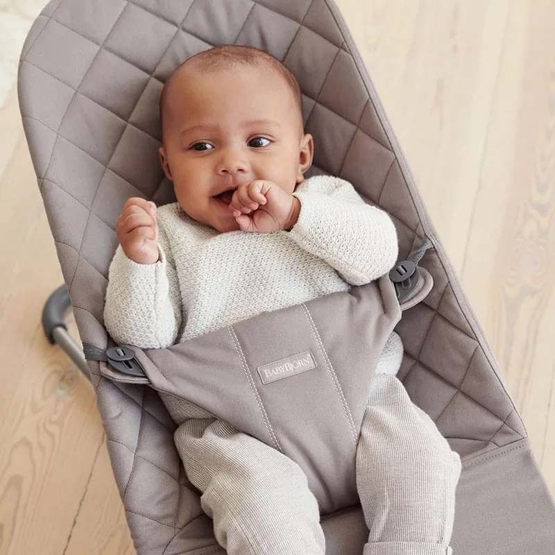 BabyBjörn Bliss Bouncer (Woven Classic) Sand Grey