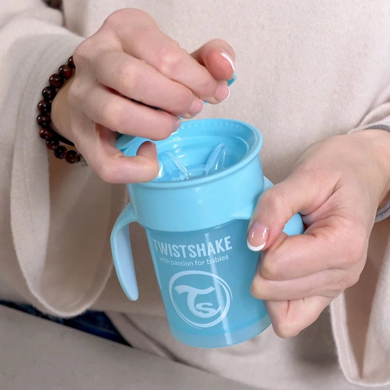Joogitops Twistshake Spill-free 360 Blue