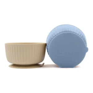 Силиконовая миска Mikk-Line, 2 шт Blue