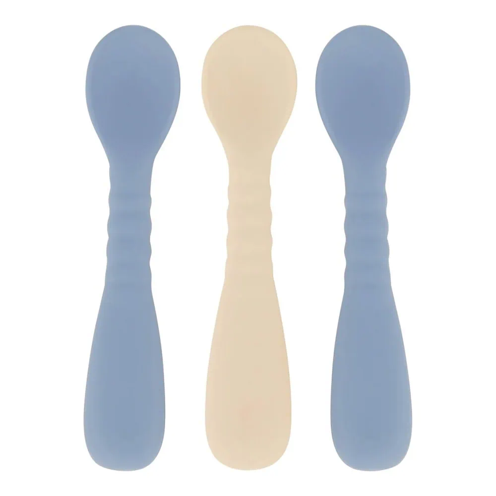 Silikoonist lusikas Mikk-Line, 3 tk Blue