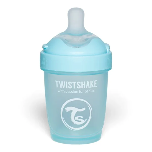 Twistshake Pro Double Baby Bottle 180 ml Blue