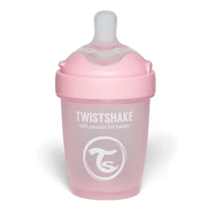 Twistshake Pro Double Baby Bottle 180 ml Pink