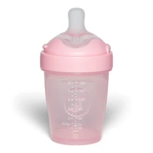 Twistshake Pro Double Baby Bottle 180 ml Pink