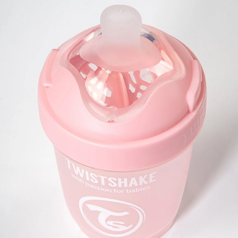 Lutipudel Twistshake Pro Double 180 ml Pink