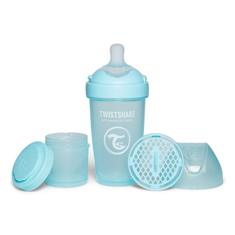 Lutipudel Twistshake Pro Double 260 ml Blue