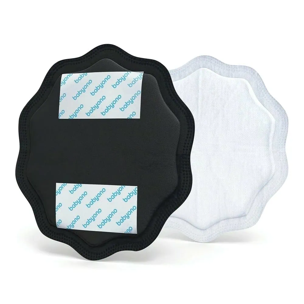 Babyono Breast Pads, 24 pcs Black