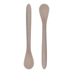 Najell Silicone Feeding Spoon, 2 pcs Beige