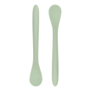 Najell Silicone Feeding Spoon, 2 pcs Green