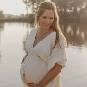 Колье бола для беременных Proud MaMa Anais Gold