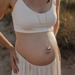 Колье бола для беременных Proud MaMa Nina Gold