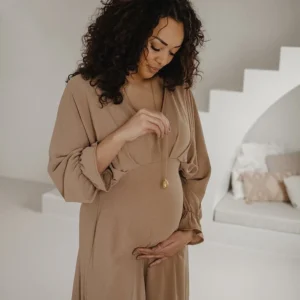 Proud MaMa Stilla Pregnancy Bola Necklace Gold