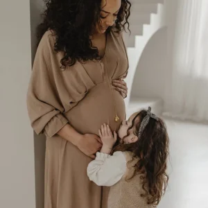 Proud MaMa Stilla Pregnancy Bola Necklace Gold