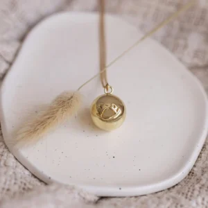 bola-kaelakee-rasedale-proud-mama-willow-gold-02 Proud MaMa Willow Pregnancy Bola Necklace Gold