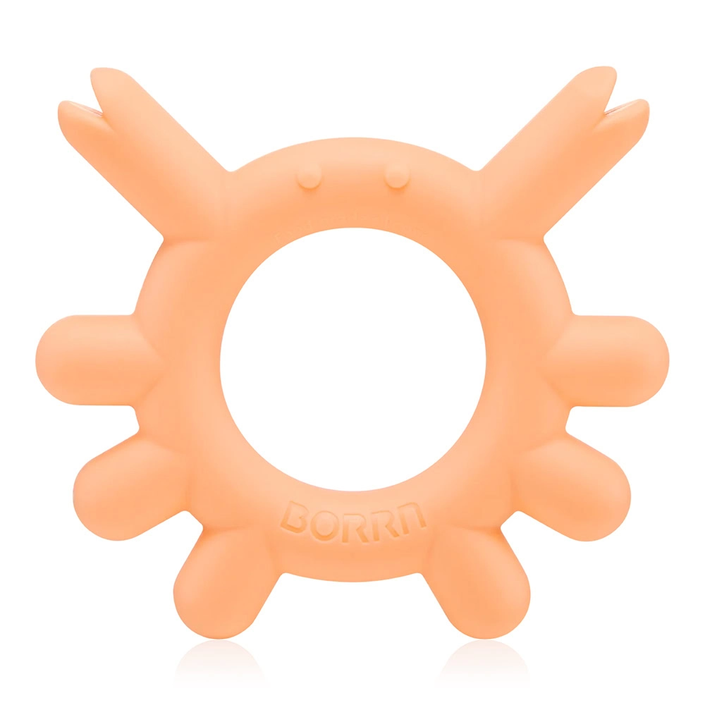 BORRN Crab Teether Orange