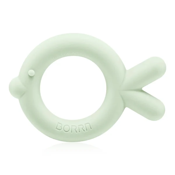 Närimisrõngas BORRN Fish Green