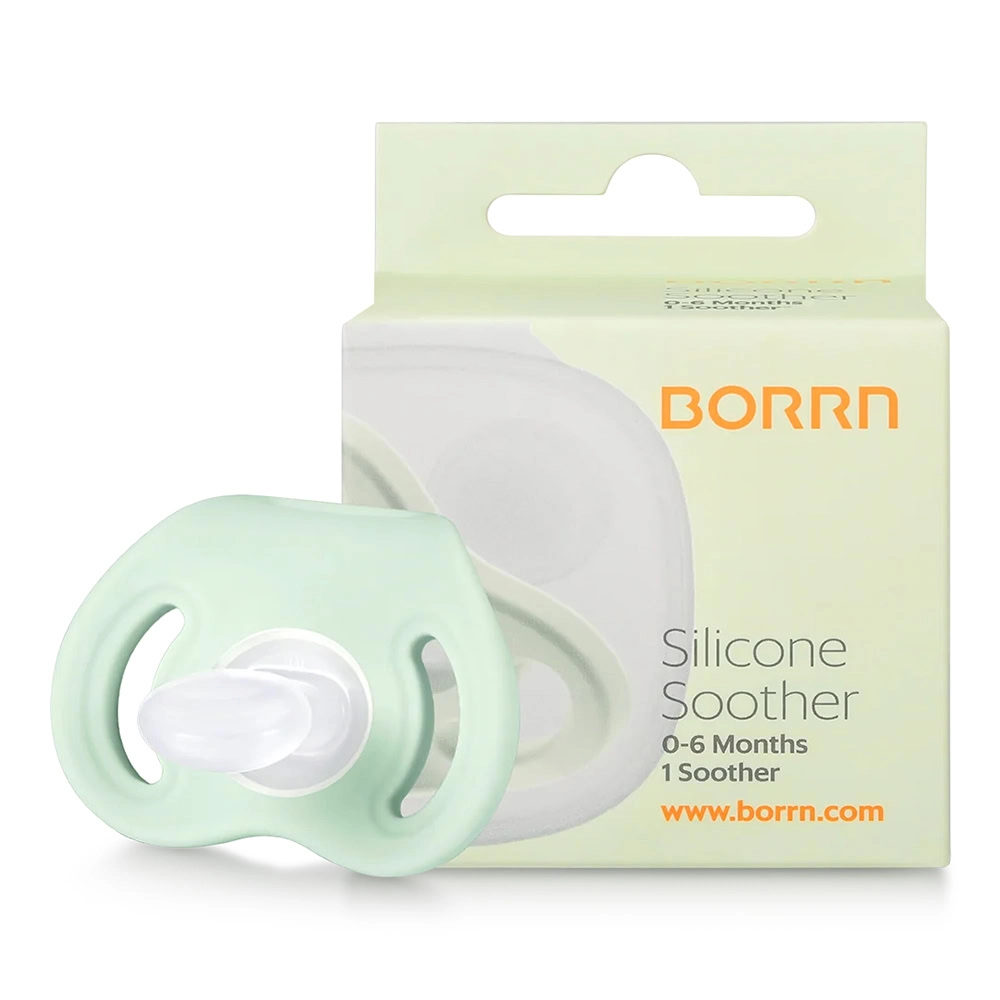 BORRN Orthodontic Soother 0-6 m Green