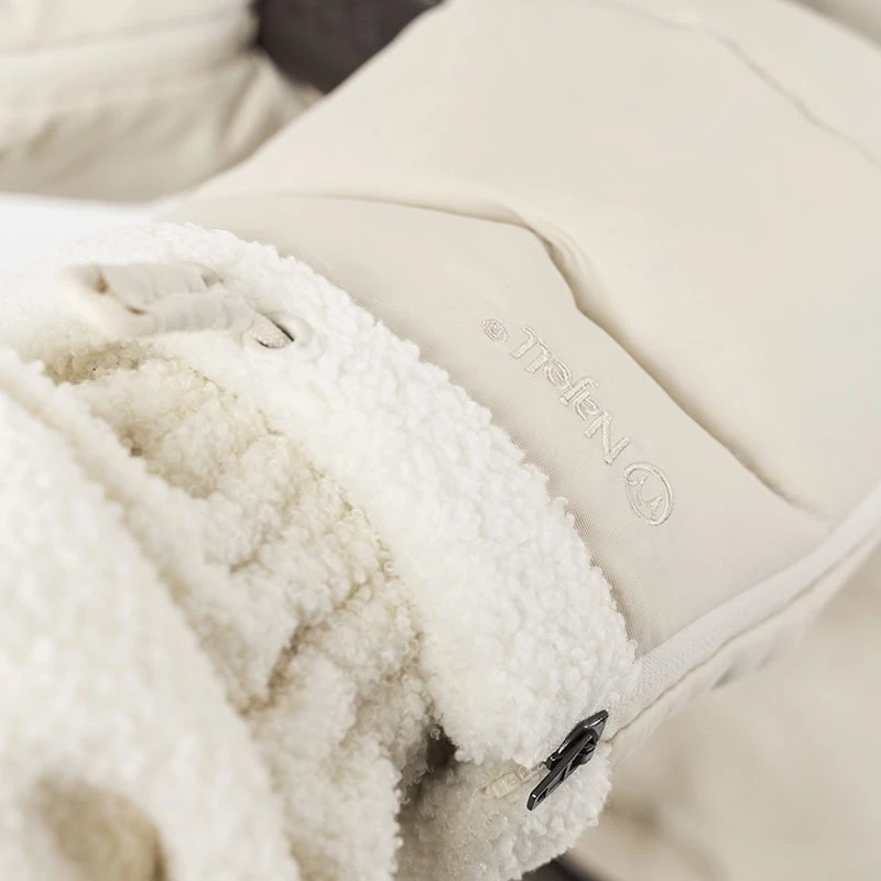 Najell Down Stroller Gloves Beige