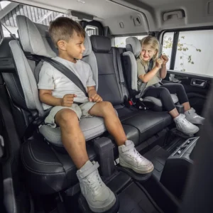 Thule Palm Child Car Seat + Footrest Grey