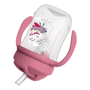 joogipudel-korrega-dr-browns-pink-03 Поильник с трубочкой и утяжелителем Dr. Brown’s 270 мл Pink