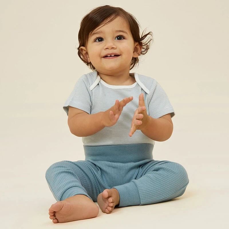 Джоггеры Comfy для малышей MORI Blue