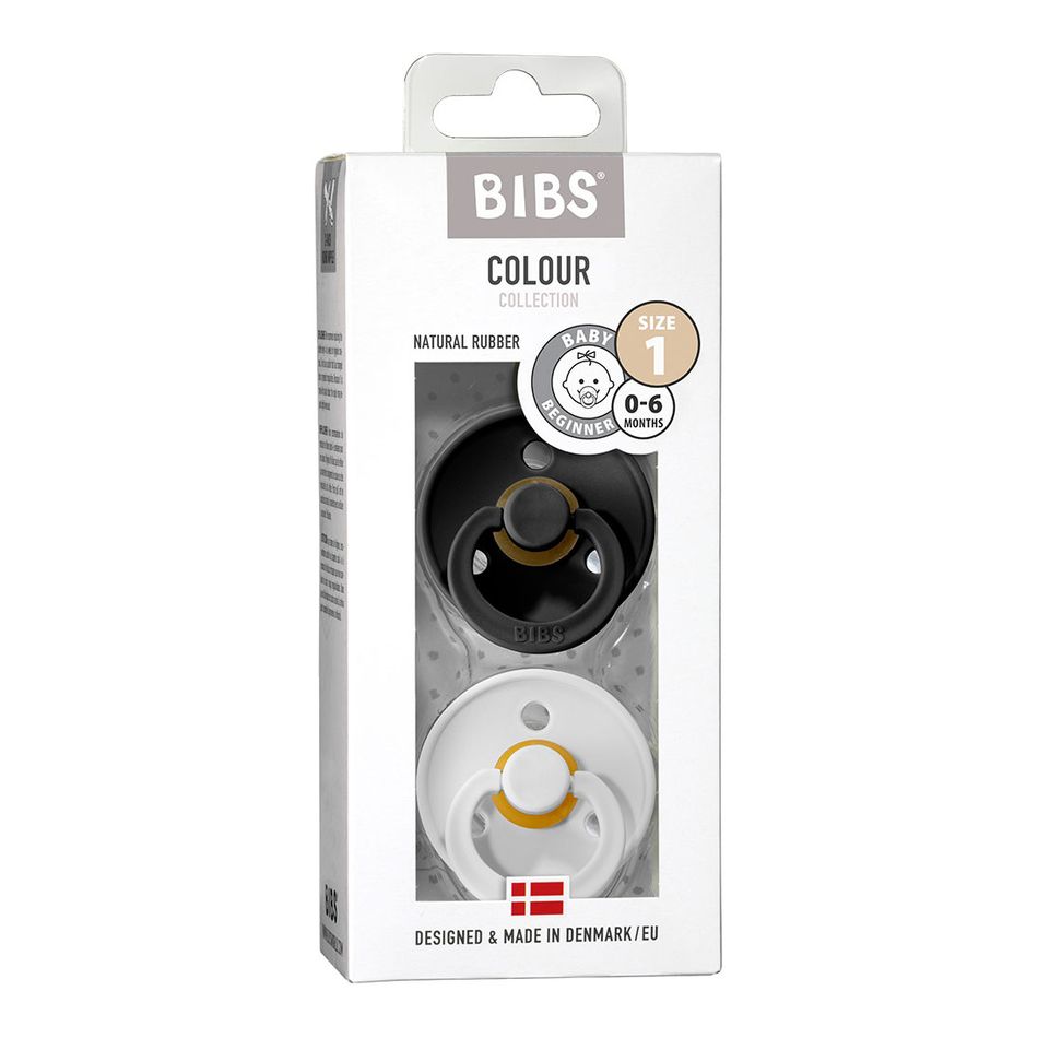 Bibs Colour Black White 0-6
